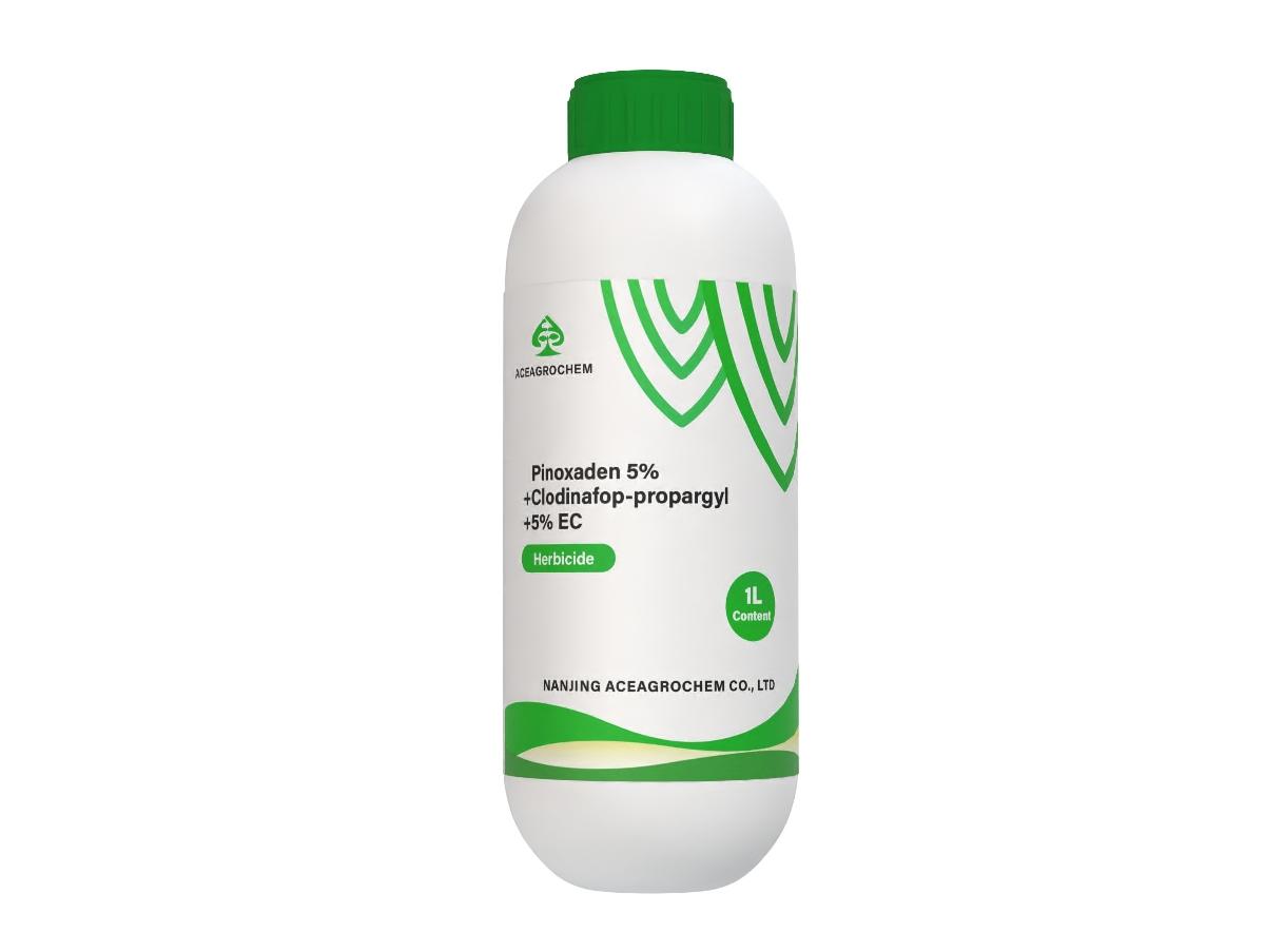 Pinoxaden 5% + Clodinafop-propargyl 5% EC